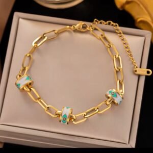 18K Gold-Plated Stainless Steel Evil Eye Charm Bracelet 3 WhatsApp Image 2025 06 10 at 11.35.09 PM