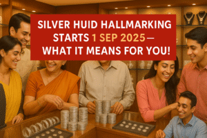 Silver HUID hallmarking