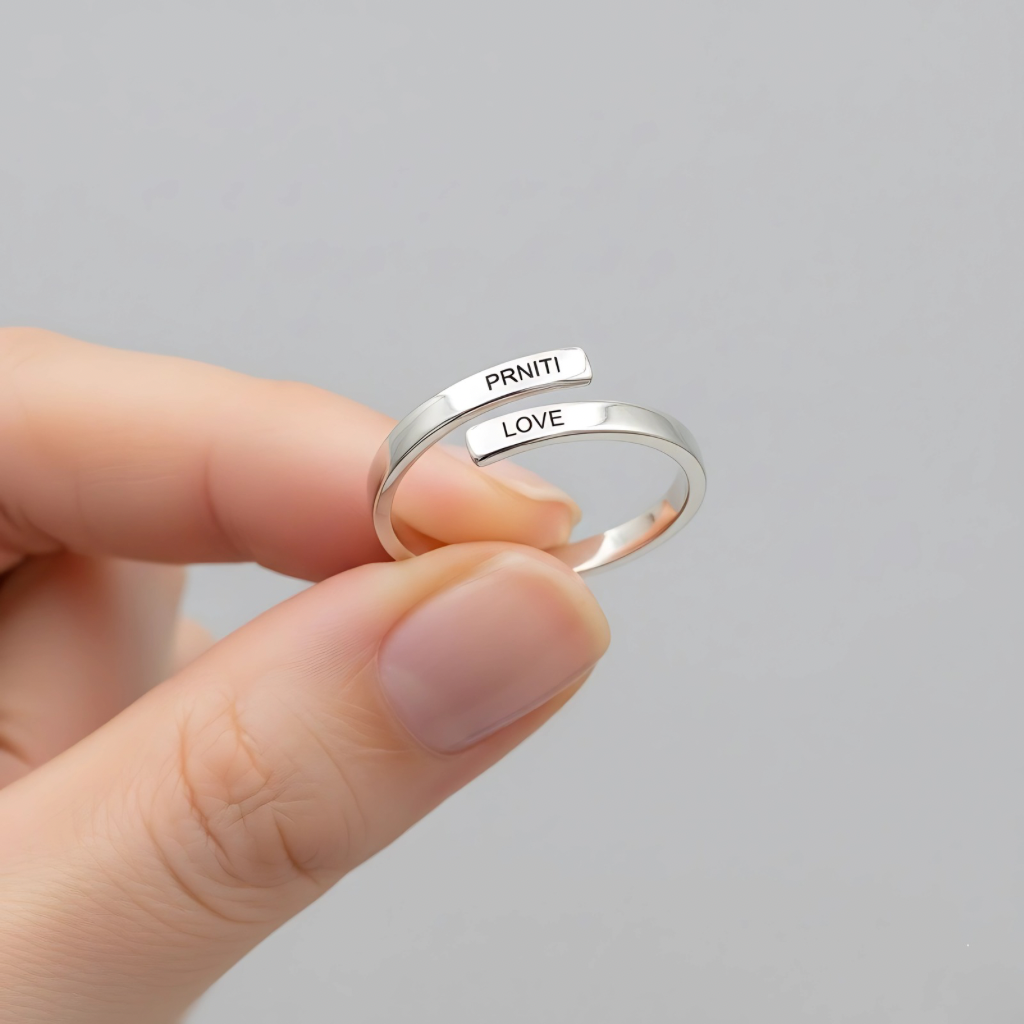 zaishree Personalized Ring